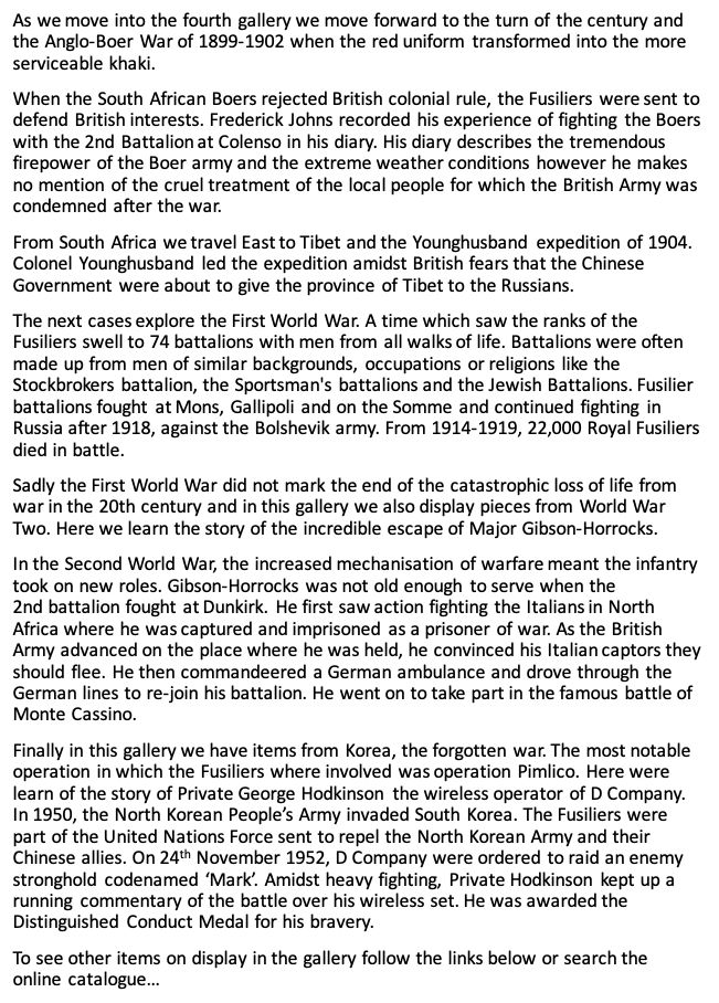 Late history text