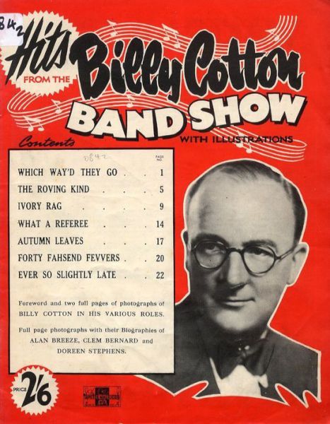 Billy Cotton hits