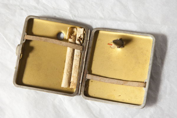 ww1 german cigarette case FusilierMuseumLondon